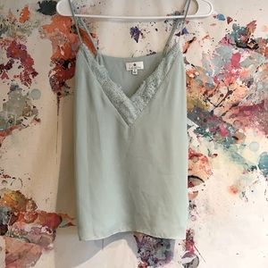 Socialite lace tank top